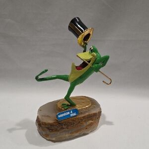 Ron Lee Limited Edition Michigan J Frog Statue 1994 Hand Signed